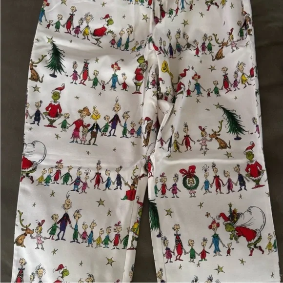 Pottery Barn Kids Grinch Pajama set - Picture 3 of 4